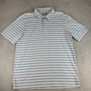 Men's Marsh Wear Pensacola Polo Shirt Smoke Blue Size Large